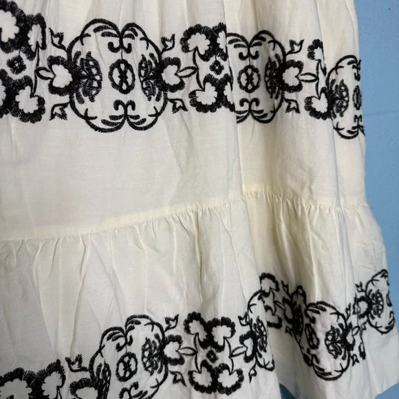 NWT Old Navy Embroidered Mini Swing Dress - Picture 6 of 9